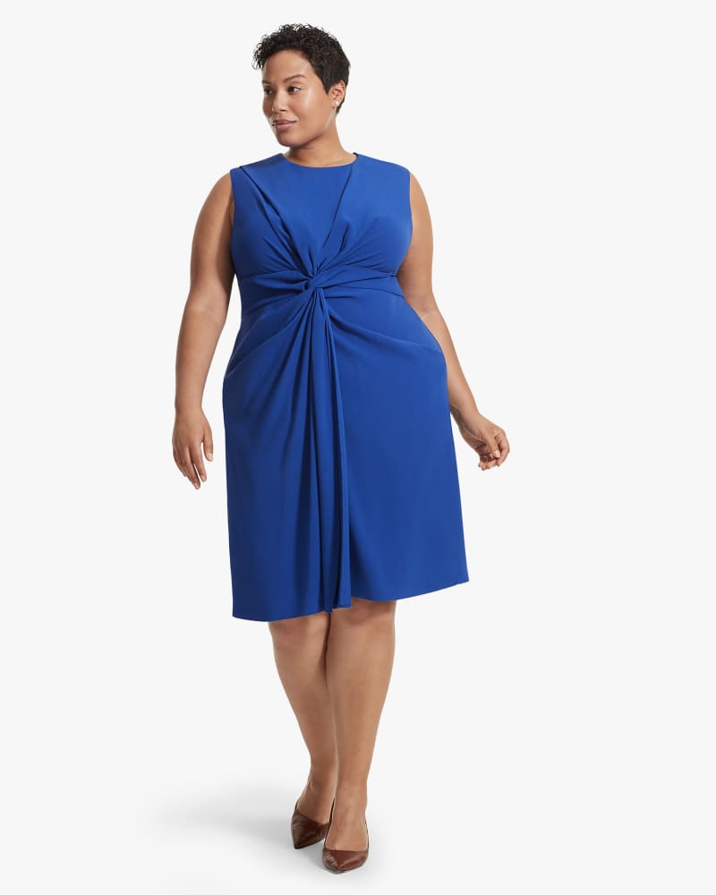 Plus size model wearing Teresa Sheath Dress by M.M.LaFleur for Dia & Co  | Dia&Co | dia_product_style_image_id:160367
